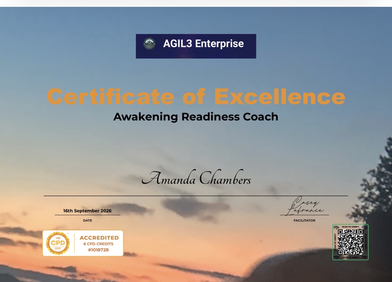 Awakening Readiness Coach